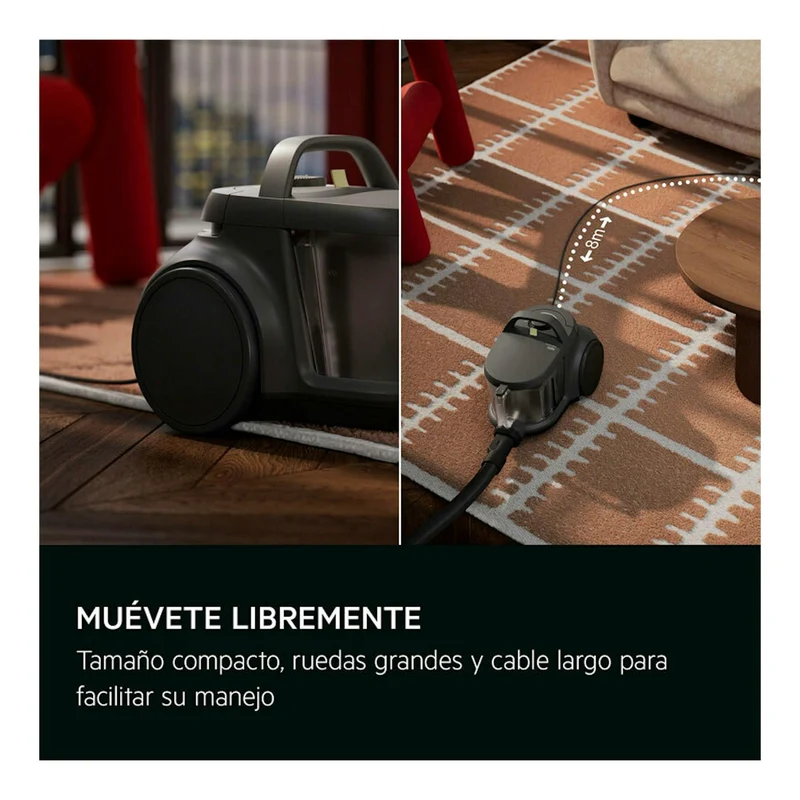 Aspirador sin bolsa AEG AL31C1DG – 1000 W, HEPA, 2 L