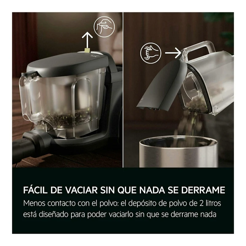 Aspirador sin bolsa AEG AL31C1DG – 1000 W, HEPA, 2 L