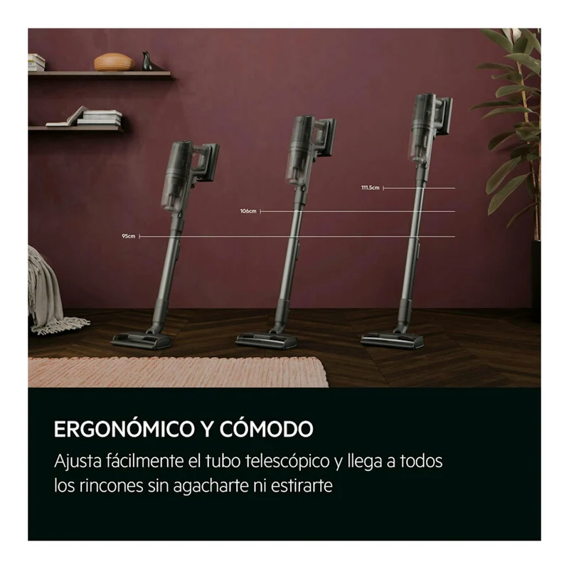 Aspiradora escoba AEG AP83AB25DG – Sin cable, 90 min, Animal 8000