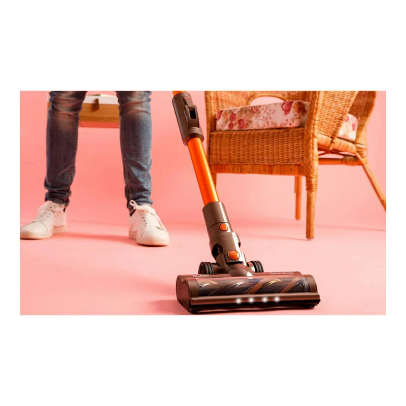 Aspirador escoba Solac Turbobat Digital Flex 29.6V – inalámbrico, 200 W, HEPA
