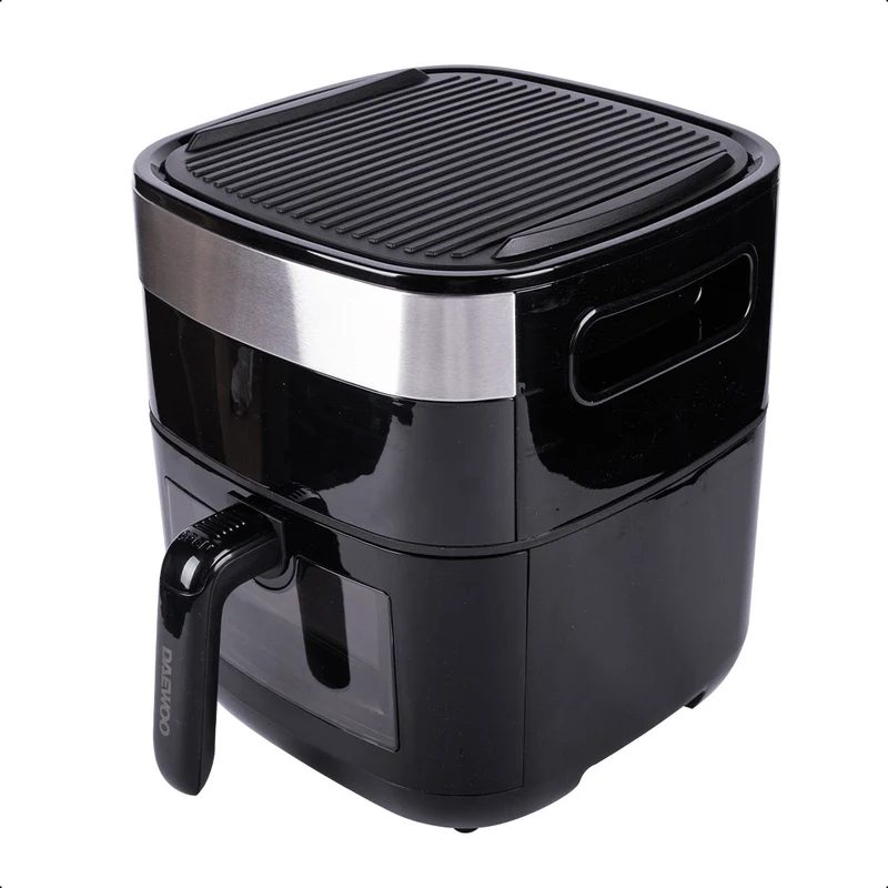 Freidora De Aire Daewoo Grill Y Deshidratador Digital 5.5l Negro