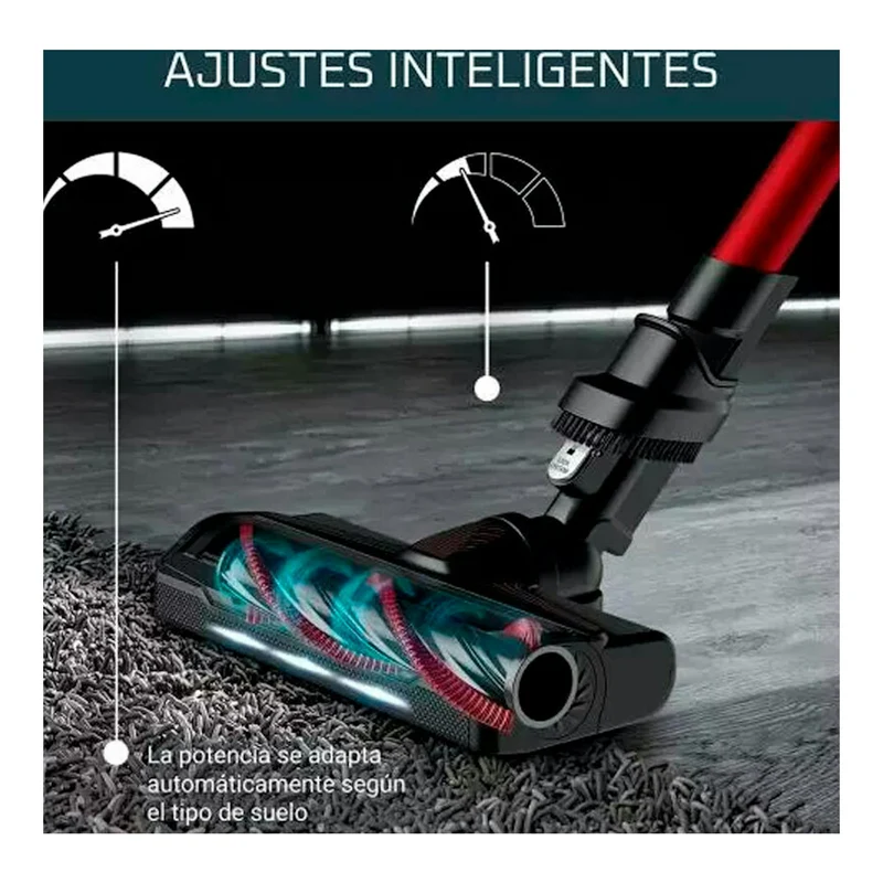 Aspirador escoba Rowenta X-Force Flex 9.60 Animal Care RH2077WO – Sin cable, 100 AW, 45 min