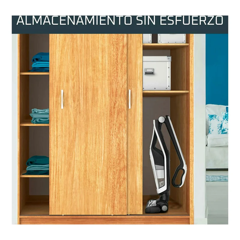 Aspirador escoba Rowenta Dual Force 2 en 1 – sin cable, 18 V, plegable