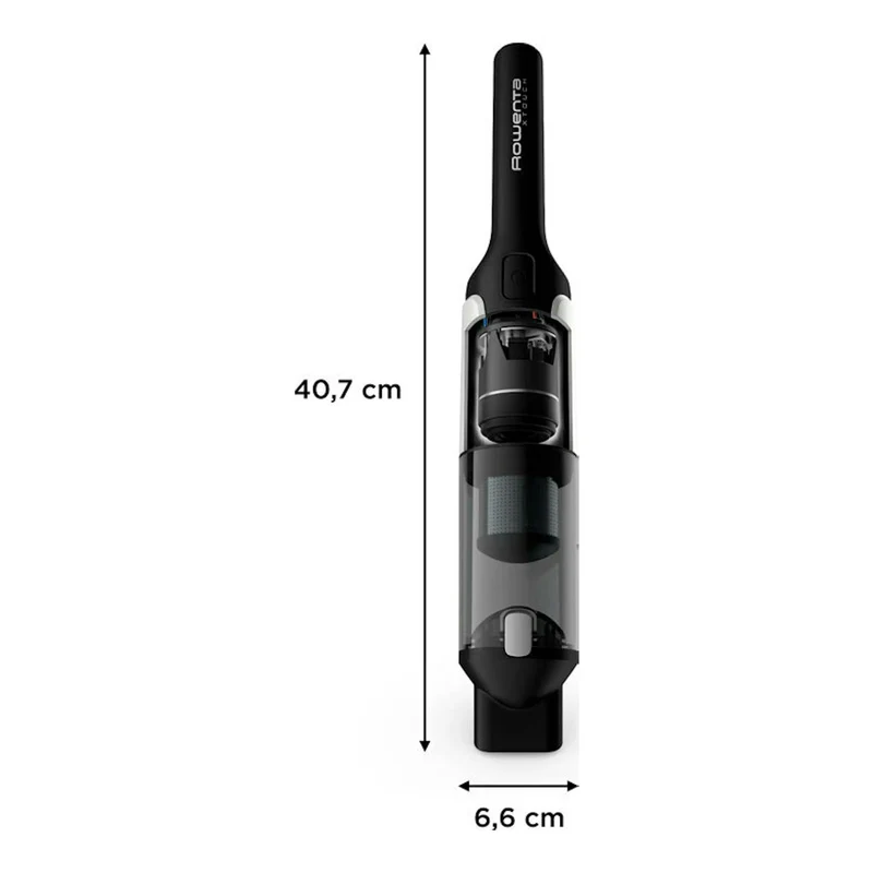 Aspiradora de mano Rowenta X-Touch AC9736WO – Sin cable, Base de carga, 480 L/min