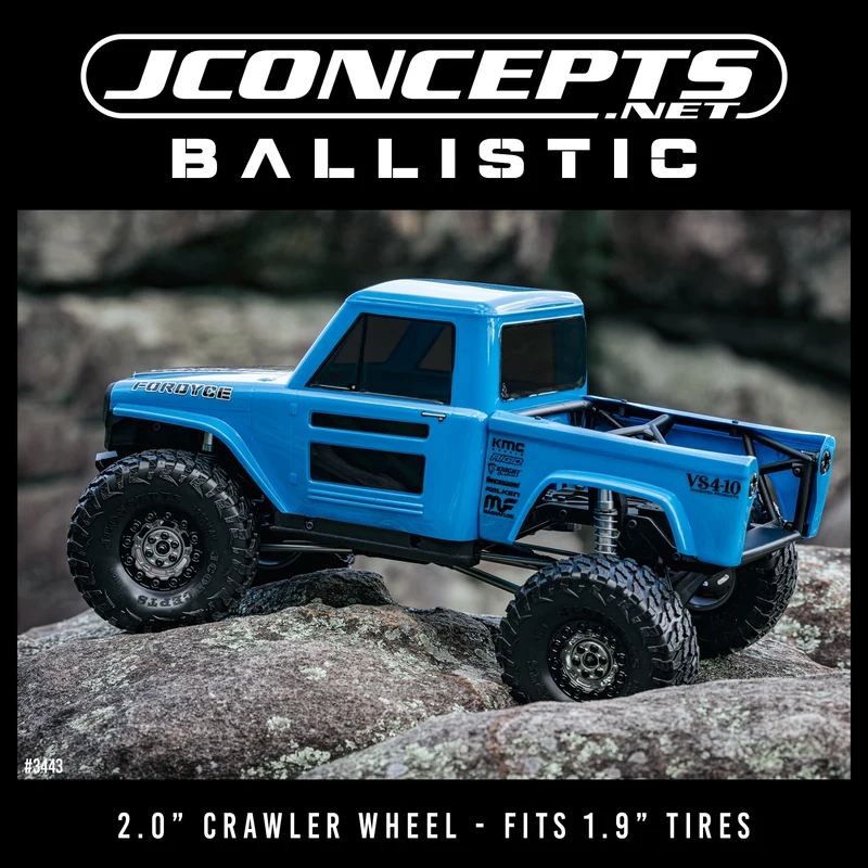 Jconcepts Jantes Ballistic Alu Beadlock 2.0 (x4) 3443