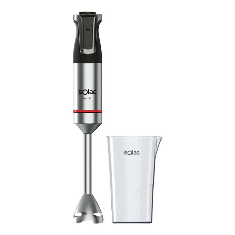 Batidora de mano Solac Pro 1501 – 1500 W, 20 velocidades, 4 cuchillas