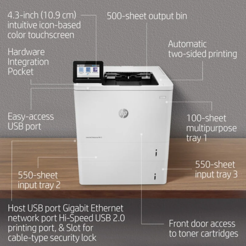 HP Impresora LaserJet Enterprise M612dn (7PS86A)