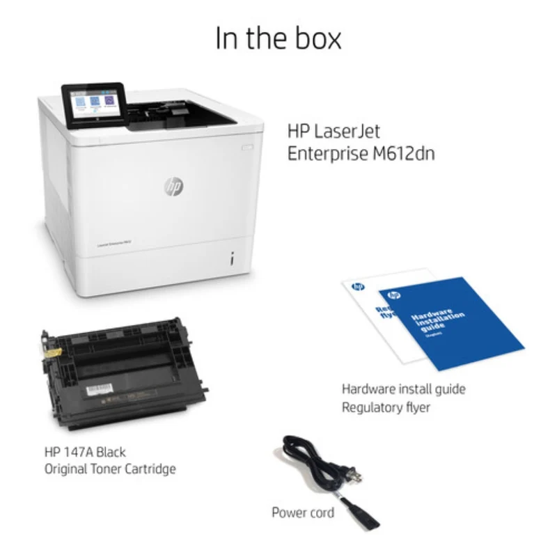 HP Impresora LaserJet Enterprise M612dn (7PS86A)