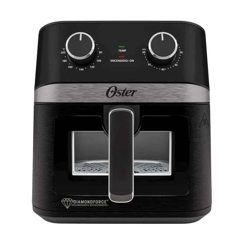 Freidora de Aire Oster DiamondForce 6 Litros Negra CKSTAF60WMDF