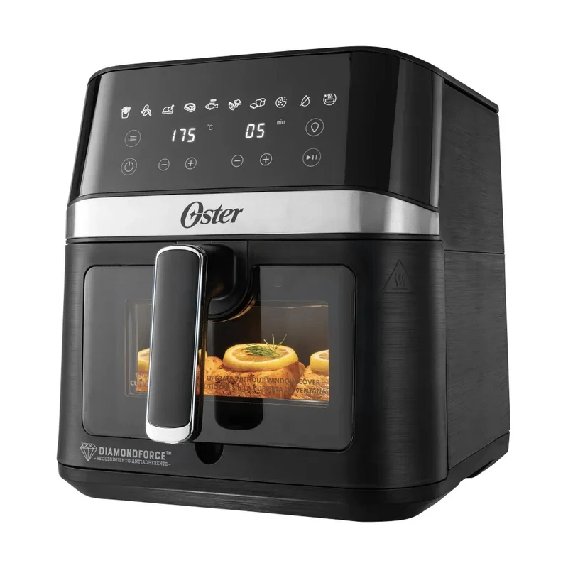 Freidora de Aire Digital Oster DiamondForce 6 Litros Negra CKSTAF60WDDF