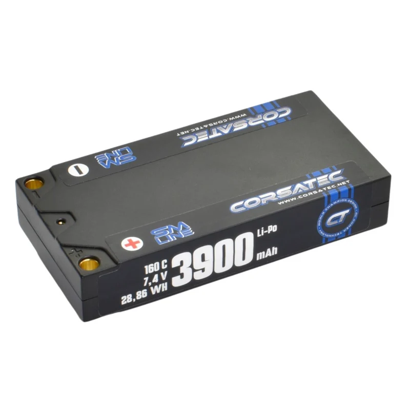 Corsatec Lipo 2s Shorty ULCG 3900mah HV 7.6V SM Line CT10106