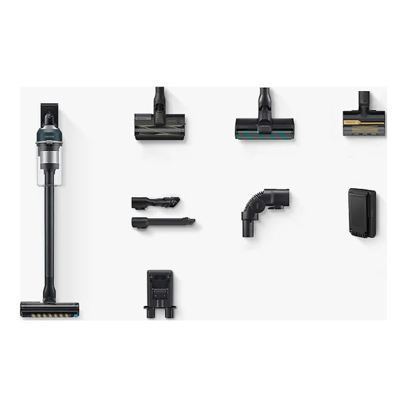 Aspirador escoba Samsung Jet 85 Complete 210AW Cepillo Mascotas+ – 210 AW, sin cable, 60 min