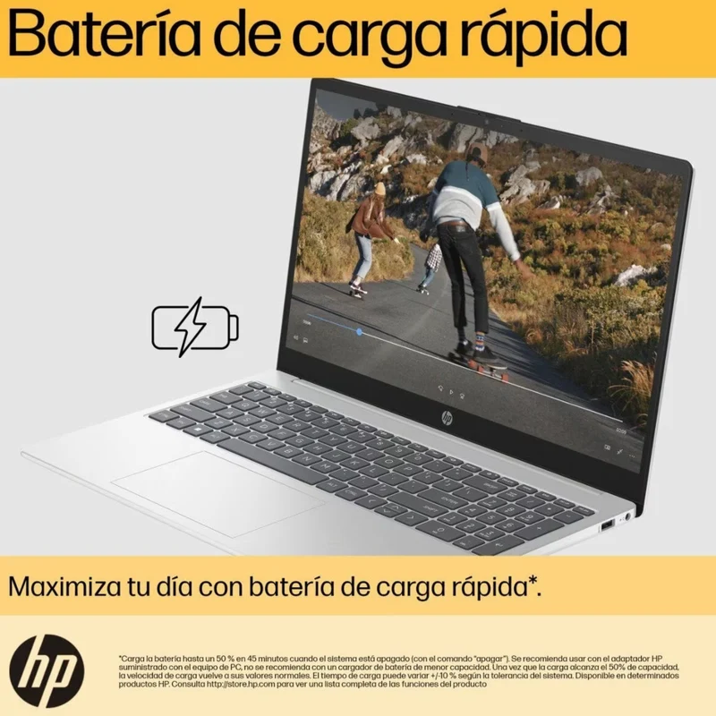 HP Laptop 15.6" Notebook 15-FC0258LA en Español, B9TR4LA