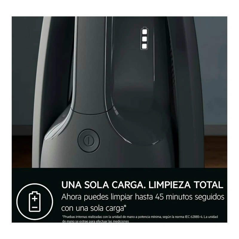 Aspiradora escoba AEG AS52CB18DG – Sin cable, 45 min, 18 V