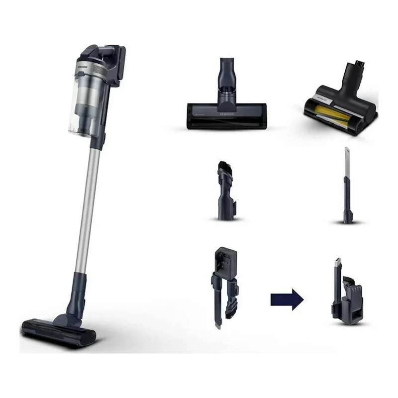 Aspiradora escoba Samsung VS15A60AGR5/WA – sin cable, 150 AW, para mascotas