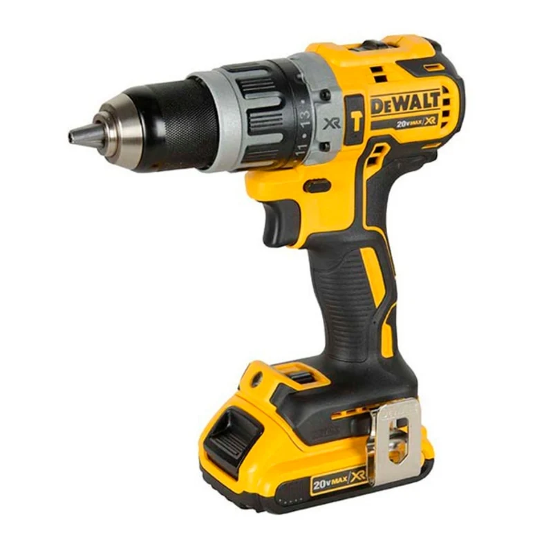 Dewalt Set Taladro Percutor + Llave de Impacto Inalámbrico Recargable (DCK287D2-B3)