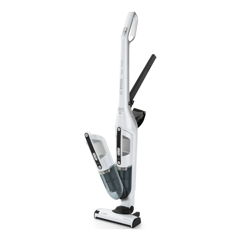 Aspirador escoba Bosch Flexxo BBH32551 – Sin cable, 25,2 V, Blanco