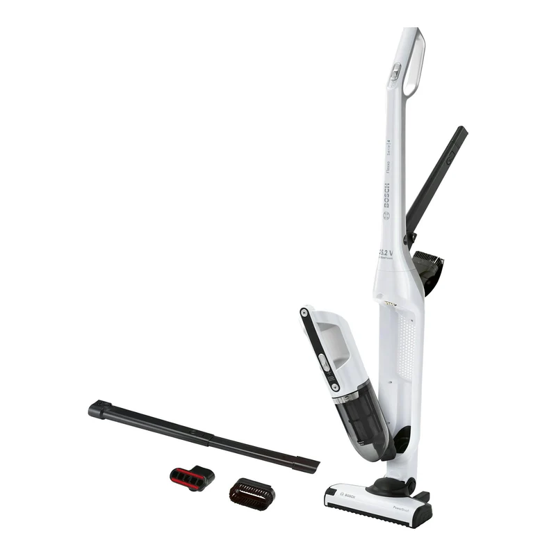 Aspirador escoba Bosch Flexxo BBH32551 – Sin cable, 25,2 V, Blanco