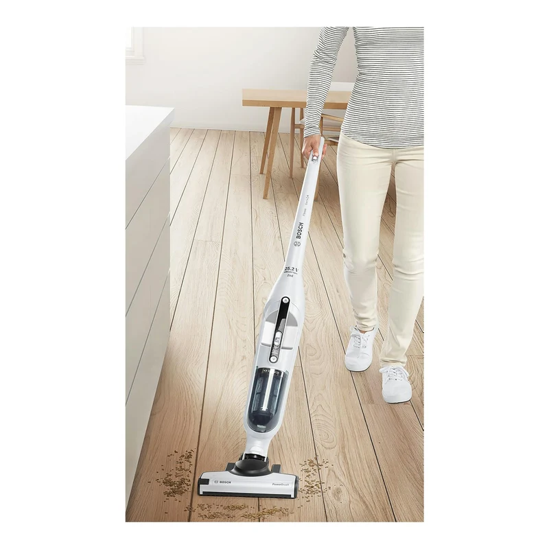 Aspirador escoba Bosch Flexxo BBH32551 – Sin cable, 25,2 V, Blanco
