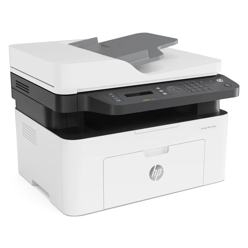HP Impresora Multifuncional Monocromática Láser MFP137FNW, 4ZB84A