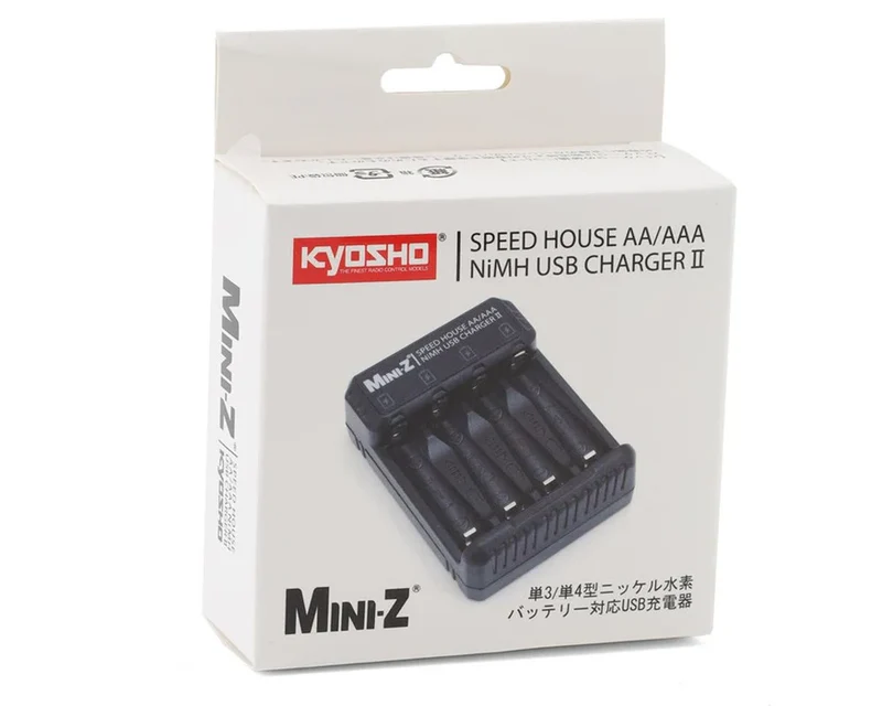 Kyosho Chargeur Kyosho Speed House USB Mini-Z AA/AAA NIMH USB 72211