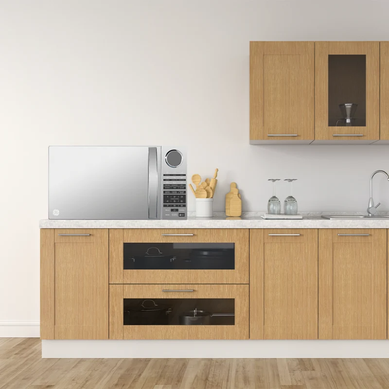 GE Appliances Microondas Cuft Espejo 0.9 Pies Cúbicos (MGE09SEJ)