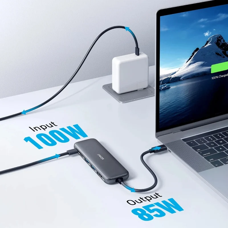 Anker Hub Multipuerto USB-C 5 en 1, A8355H11