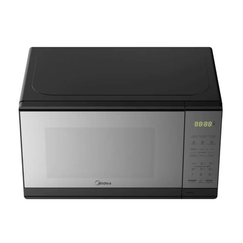 Midea Horno Microondas Puerta Espejo 0.7 Pies Cúbicos (MMDF07S2MB)