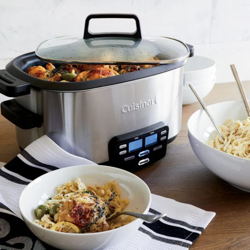 Cuisinart Olla Multiuso Eléctrica 3 en 1 5.7 Litros, MSC600