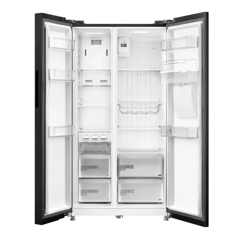 Midea Refrigeradora Side by Side 20 Pies Cúbicos, MDRS710FGM28W