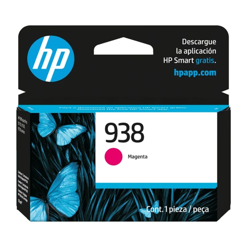 HP Cartucho de Tinta Original HP 938 para OfficeJet Pro, 4S6X