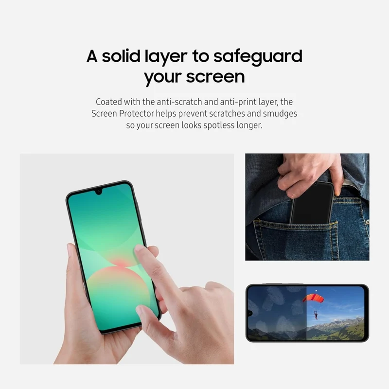 Genérico Protector de Pantalla para Samsung Galaxy A26, VDT0209