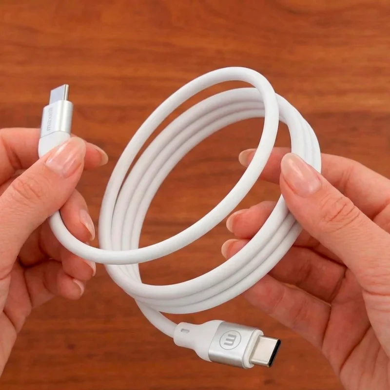 Maxell Cable Magnético de Carga USB-C a USB-C 60 W
