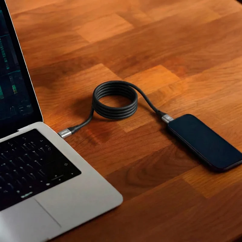 Maxell Cable Magnético de Carga USB-C a USB-C 60 W