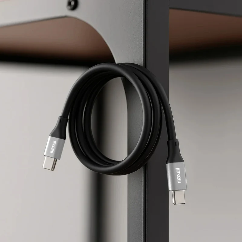 Maxell Cable Magnético de Carga USB-C a USB-C 60 W