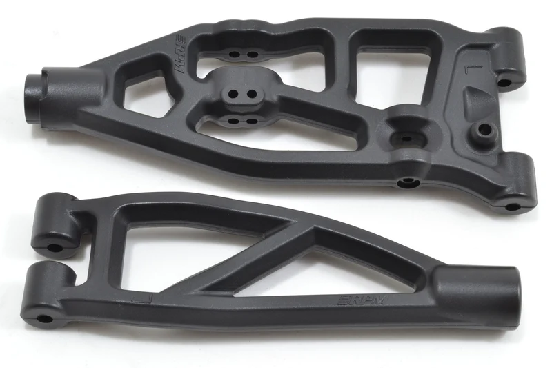 RPM Triangles avant gauche Noir Arrma 6S (x2) 81572