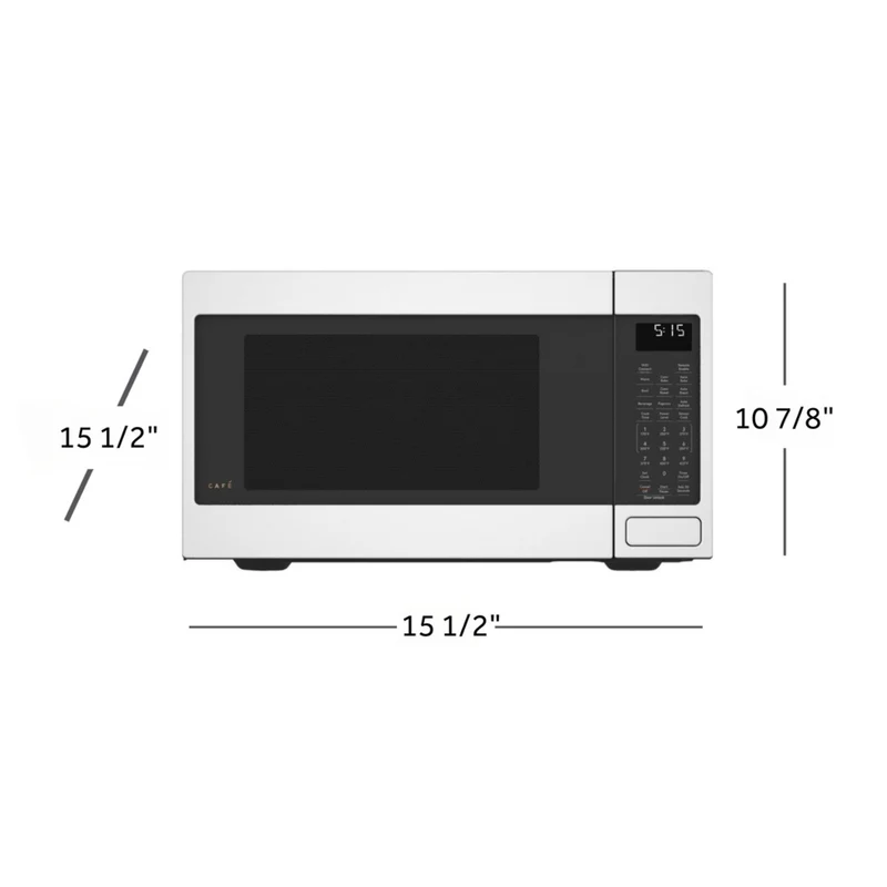 Café Appliances Horno Microondas Smart 1.5 Pies Cúbicos, CCWK15C1W