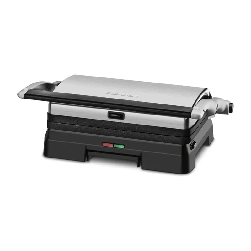 Cuisinart Parrilla y Prensa para Paninis Eléctrica Griddler, GR-11NAS