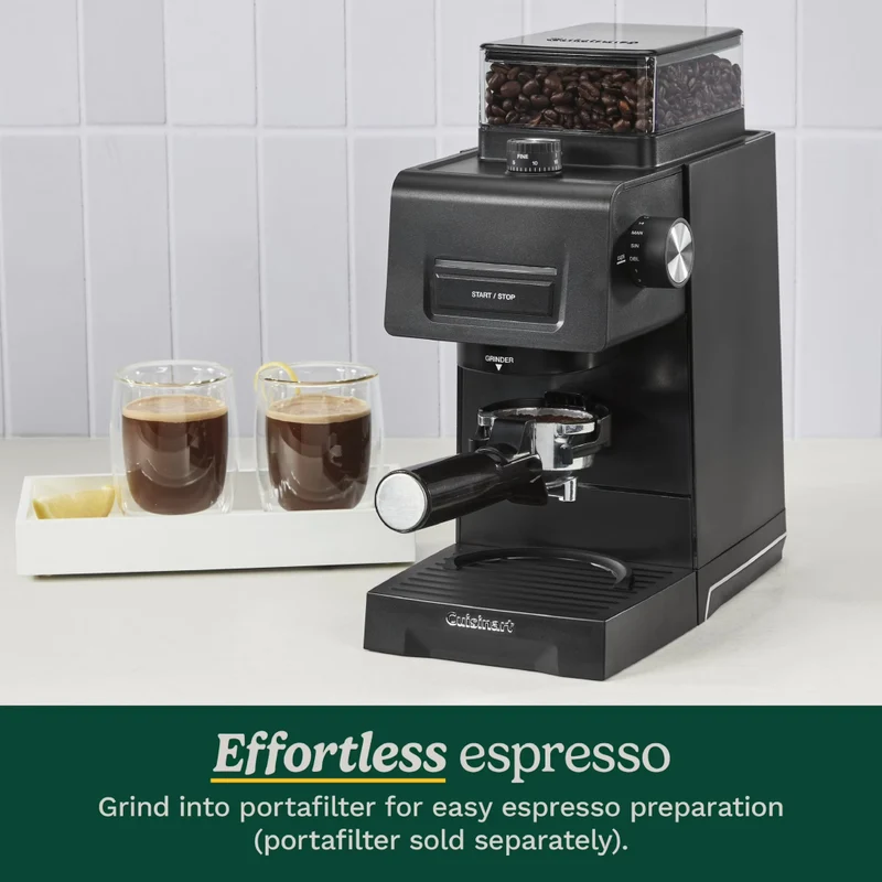 Cuisinart Molino Eléctrico para Café con Muelas Cónicas, CBM-22