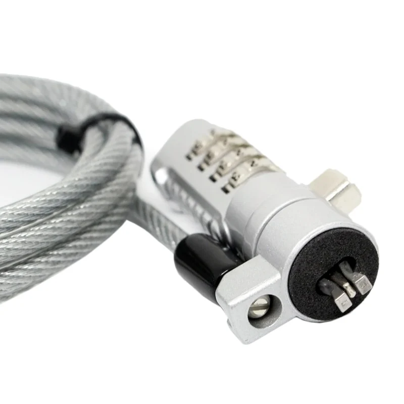 Unno Tekno Candado de Seguridad para Laptop sin Llave, KL6010SV