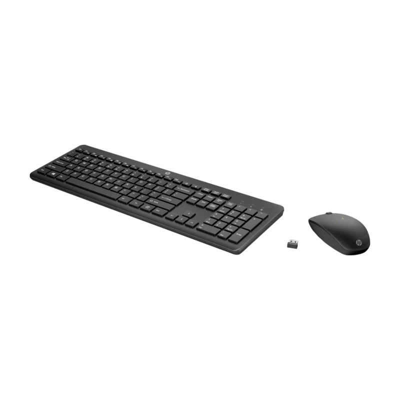 HP Set Teclado y Mouse Inalámbrico 235 en Inglés, 1Y4D0UT#ABA