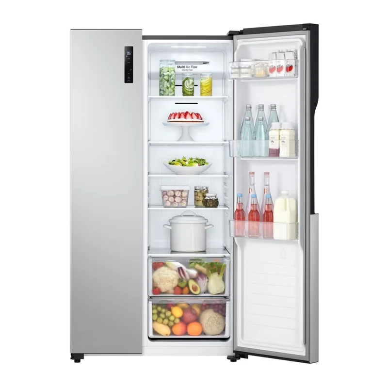 LG Refrigeradora Side by Side Inverter 18 Pies, GS51BPP