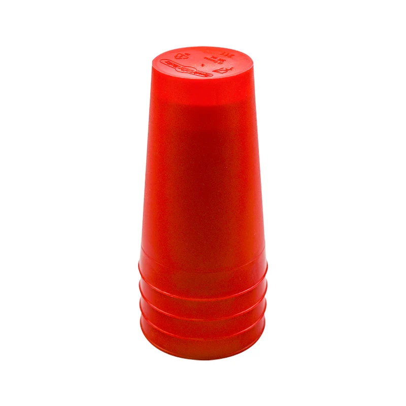 Set de 4 Vasos Maravilla 385ml color Rojo