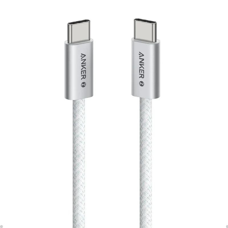 Anker Cable Trenzado A8060 USB-C a USB-C 240 W, 3 Pies