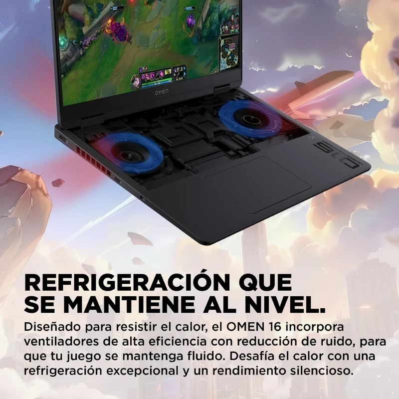 HP Laptop 16" Omen Gaming 16-AP0008LA, C2DA1LA#ABM
