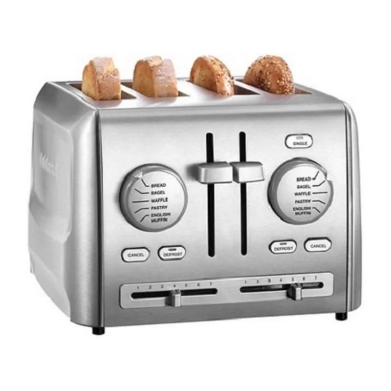 Cuisinart Tostador de Pan 4 Rebanadas Custom Select, CPT-640P1