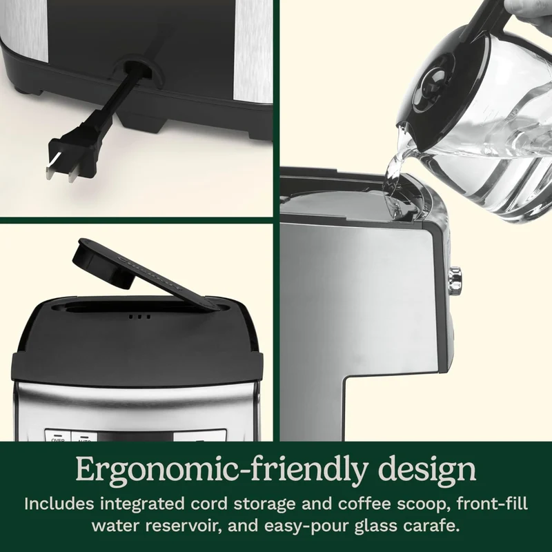 Cuisinart Coffee Maker Eléctrico 14 Tazas Perfect Temp, DCC-3500BKS