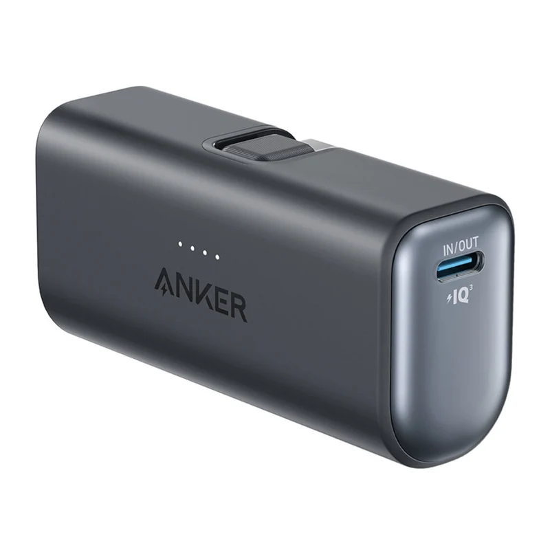 Anker Power Bank Batería Externa Alámbrica 5,000mAh, A1653H11-1
