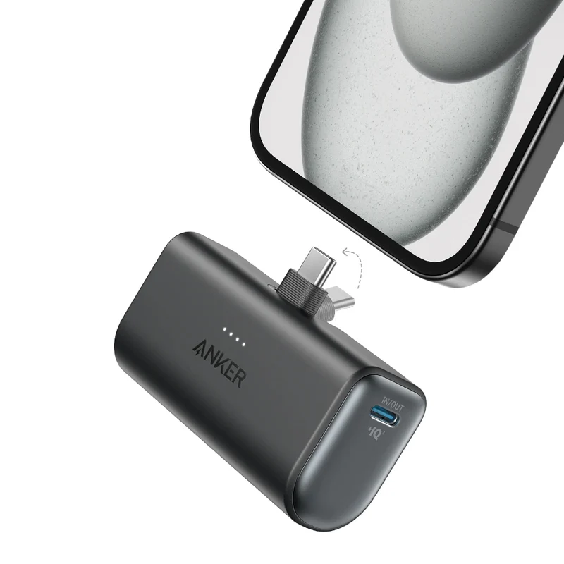Anker Power Bank Batería Externa Alámbrica 5,000mAh, A1653H11-1