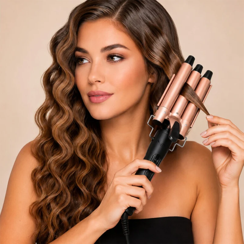 Mertec Rizador de Cabello Multifuncional 5 en 1, LSM-652